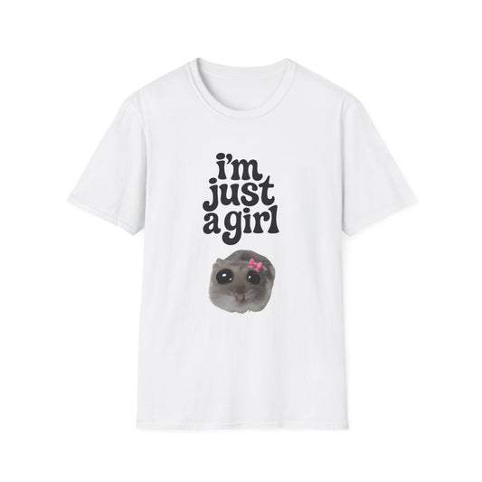 I'm Just a Girl - Retro Groovy Graphic Tee