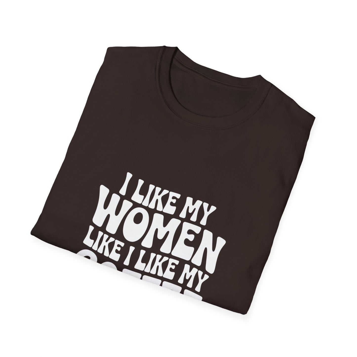 I Like My Women Like I Like My Coffee - Retro Groovy Graphic Tee