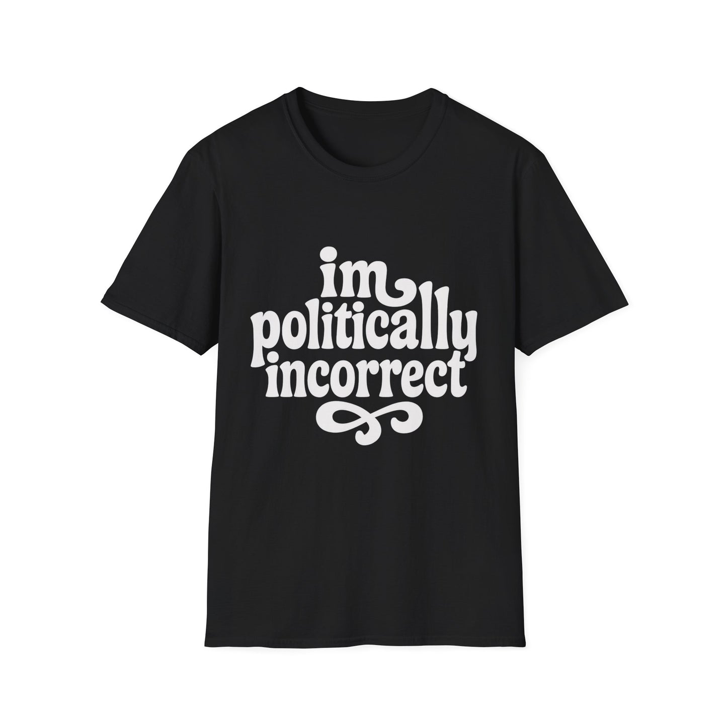 Politically Incorrect - Retro Groovy Graphic Tee