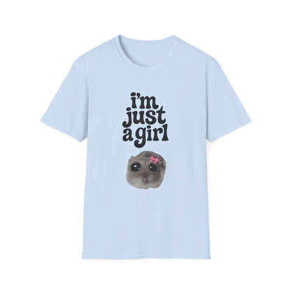 I'm Just a Girl - Retro Groovy Graphic Tee