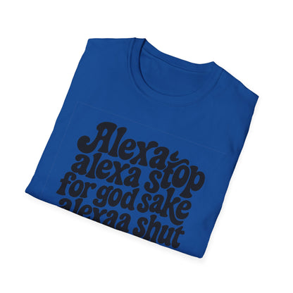 Alexa Stop - Retro Groovy Graphic Tee