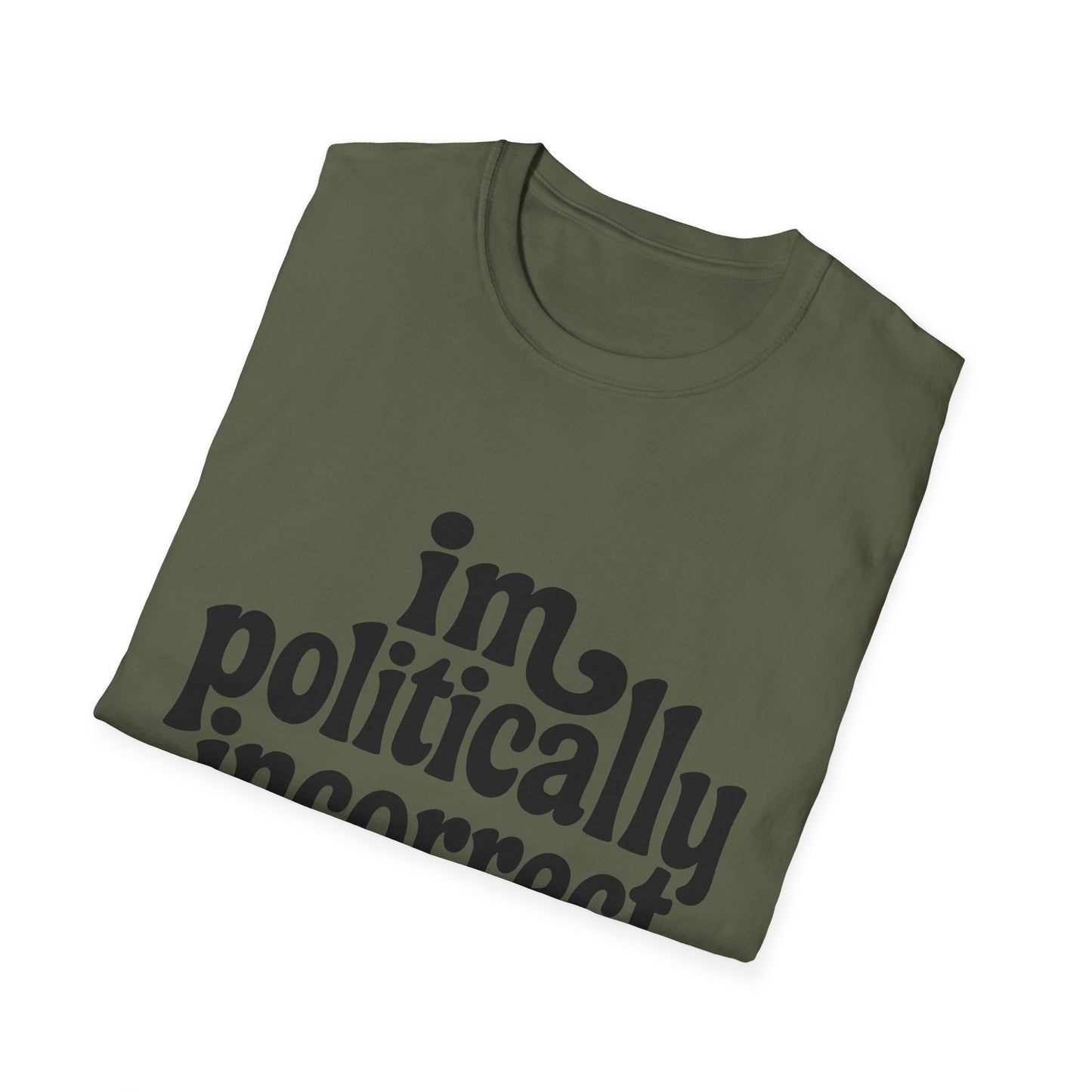 Politically Incorrect - Retro Groovy Graphic Tee
