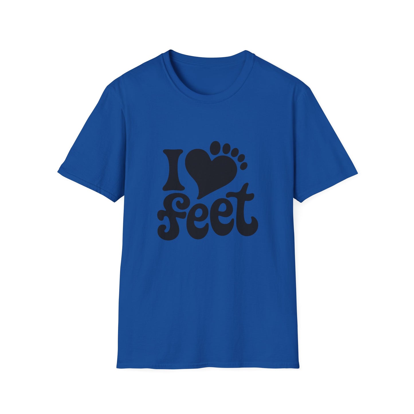 I <3 Feet - Retro Groovy Graphic Tee