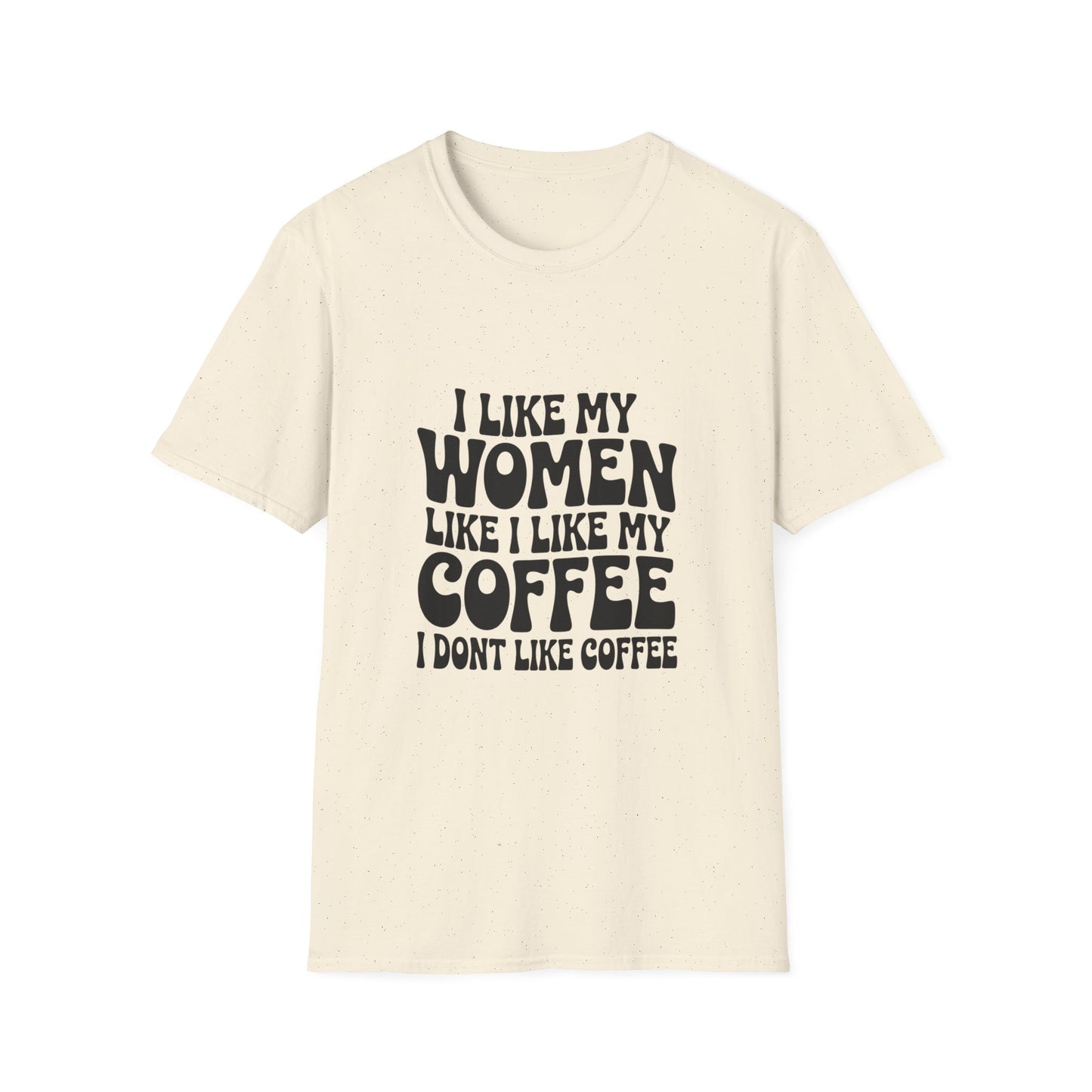 I Like My Women Like I Like My Coffee - Retro Groovy Graphic Tee
