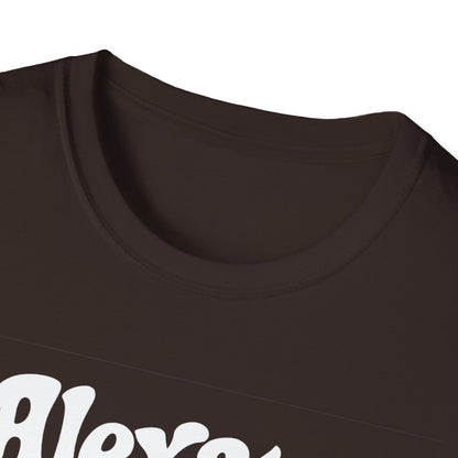 Alexa Stop - Retro Groovy Graphic Tee