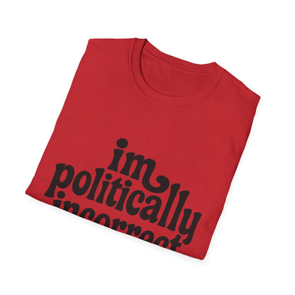 Politically Incorrect - Retro Groovy Graphic Tee