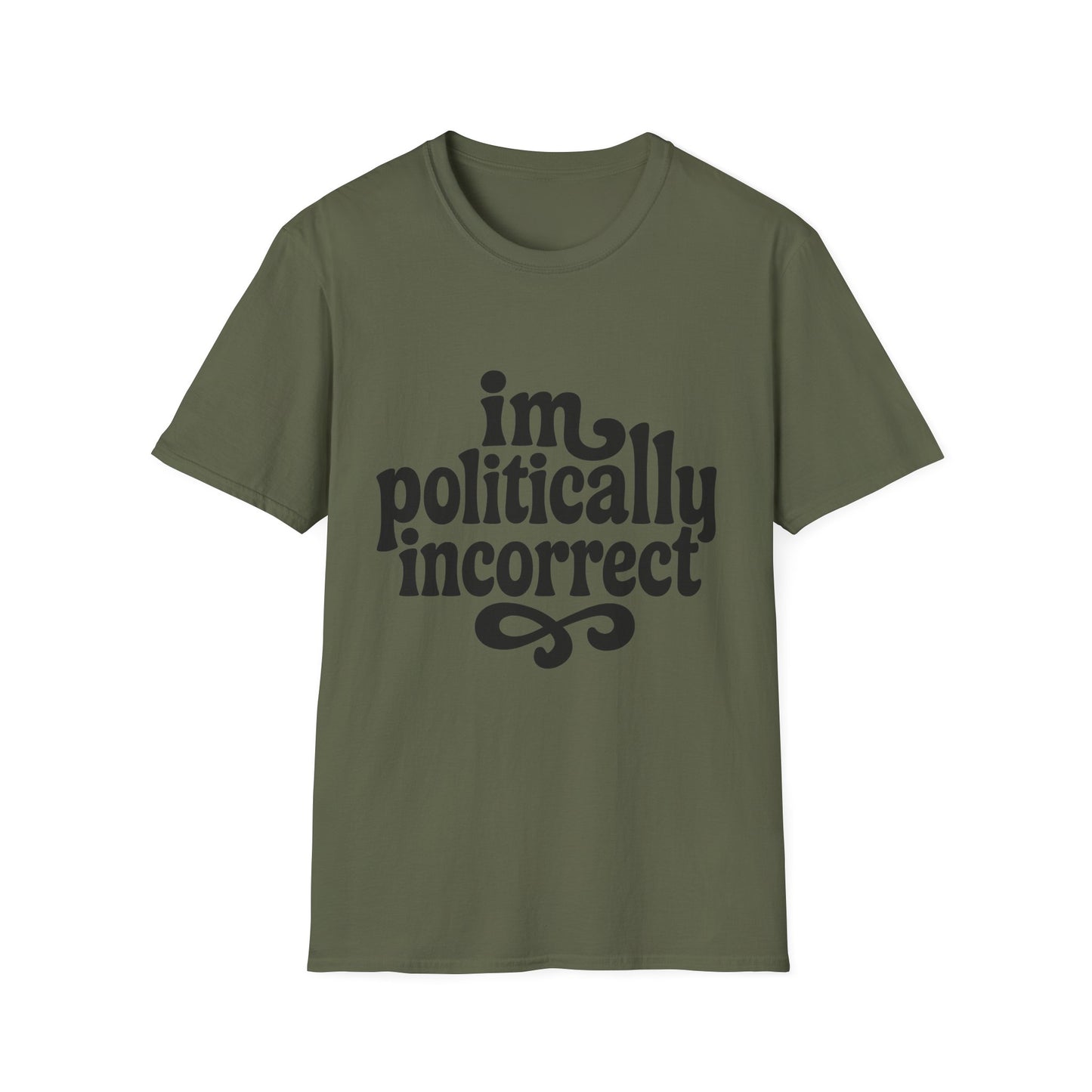 Politically Incorrect - Retro Groovy Graphic Tee