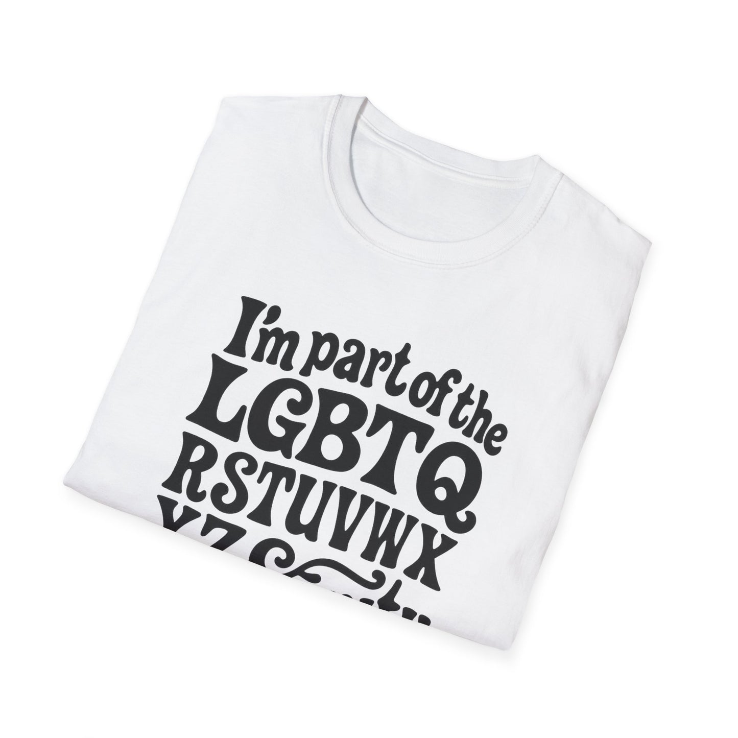 Alphabet Soup - Retro Groovy Graphic Tee