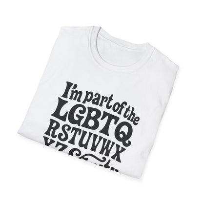 Alphabet Soup - Retro Groovy Graphic Tee