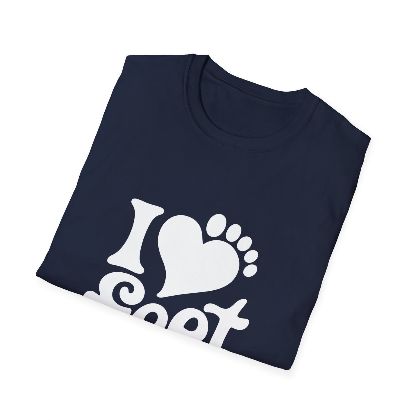 I <3 Feet - Retro Groovy Graphic Tee