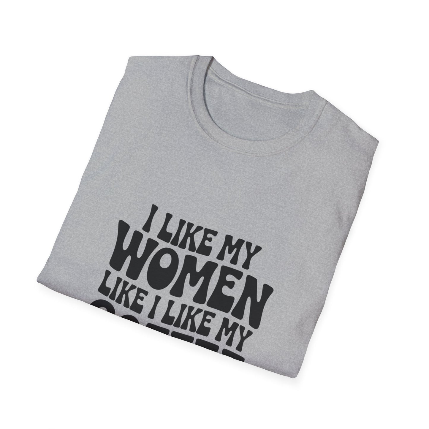 I Like My Women Like I Like My Coffee - Retro Groovy Graphic Tee