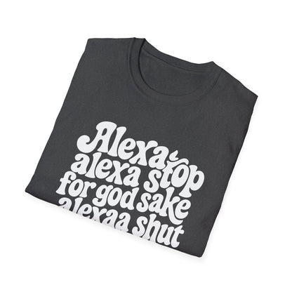 Alexa Stop - Retro Groovy Graphic Tee