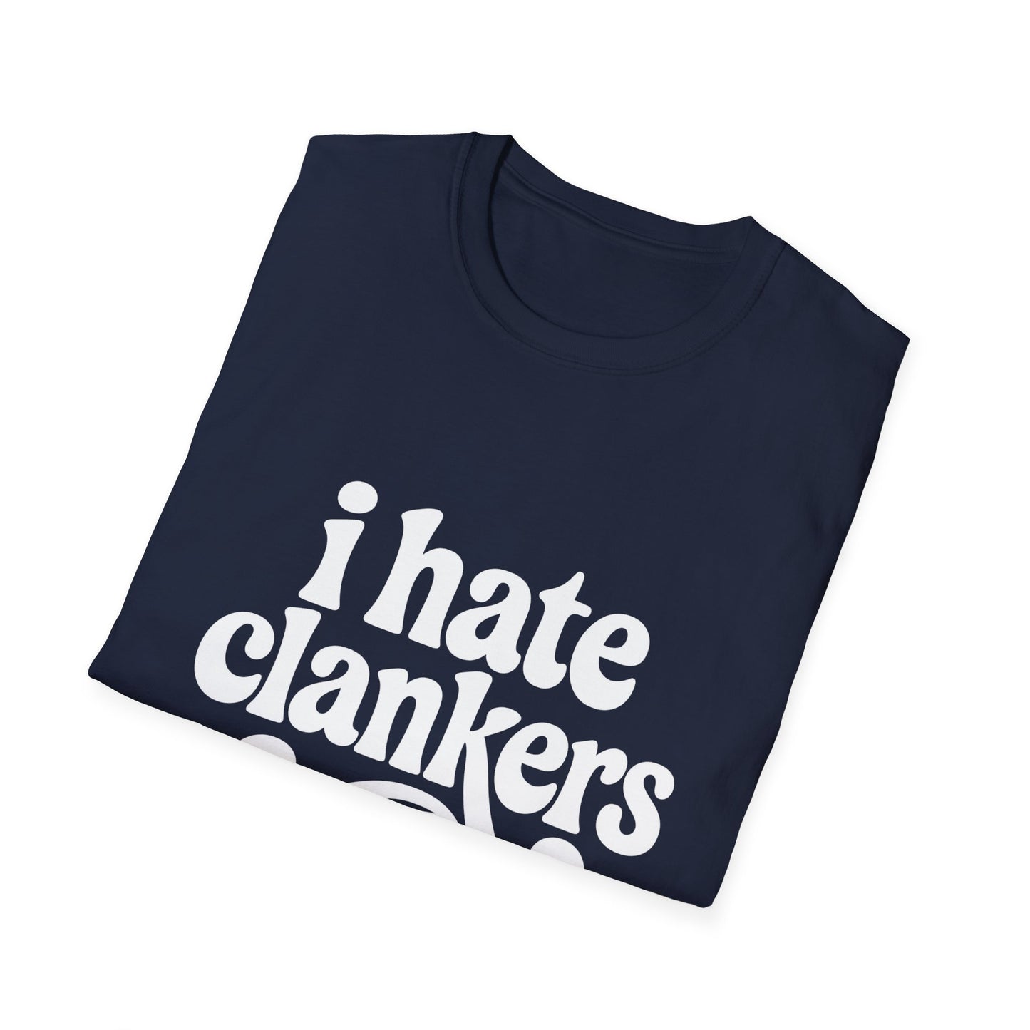 I Hate Clankers - Retro Groovy Graphic Tee