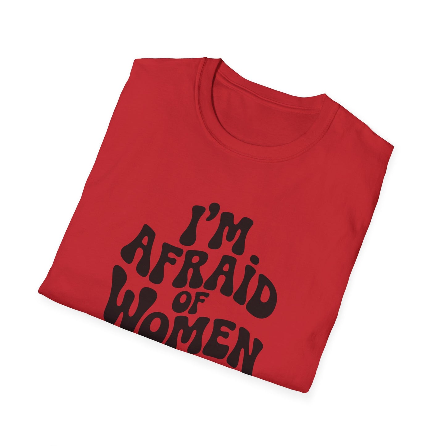 I'm Afraid of Women - Retro Groovy Graphic Tee