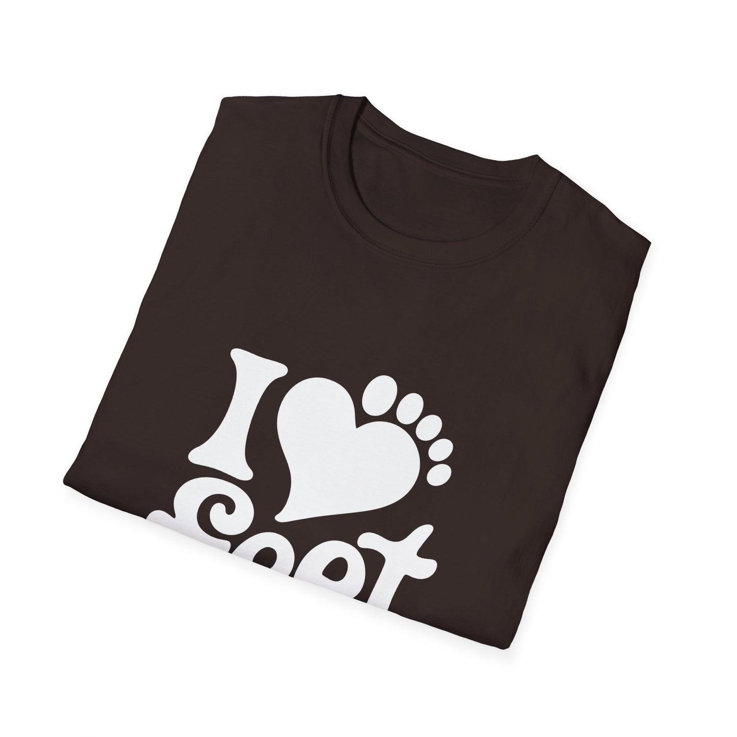 I <3 Feet - Retro Groovy Graphic Tee