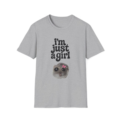 I'm Just a Girl - Retro Groovy Graphic Tee