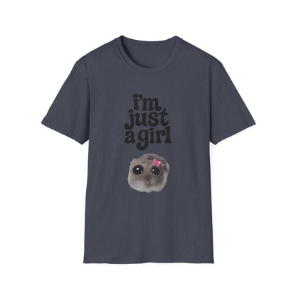 I'm Just a Girl - Retro Groovy Graphic Tee