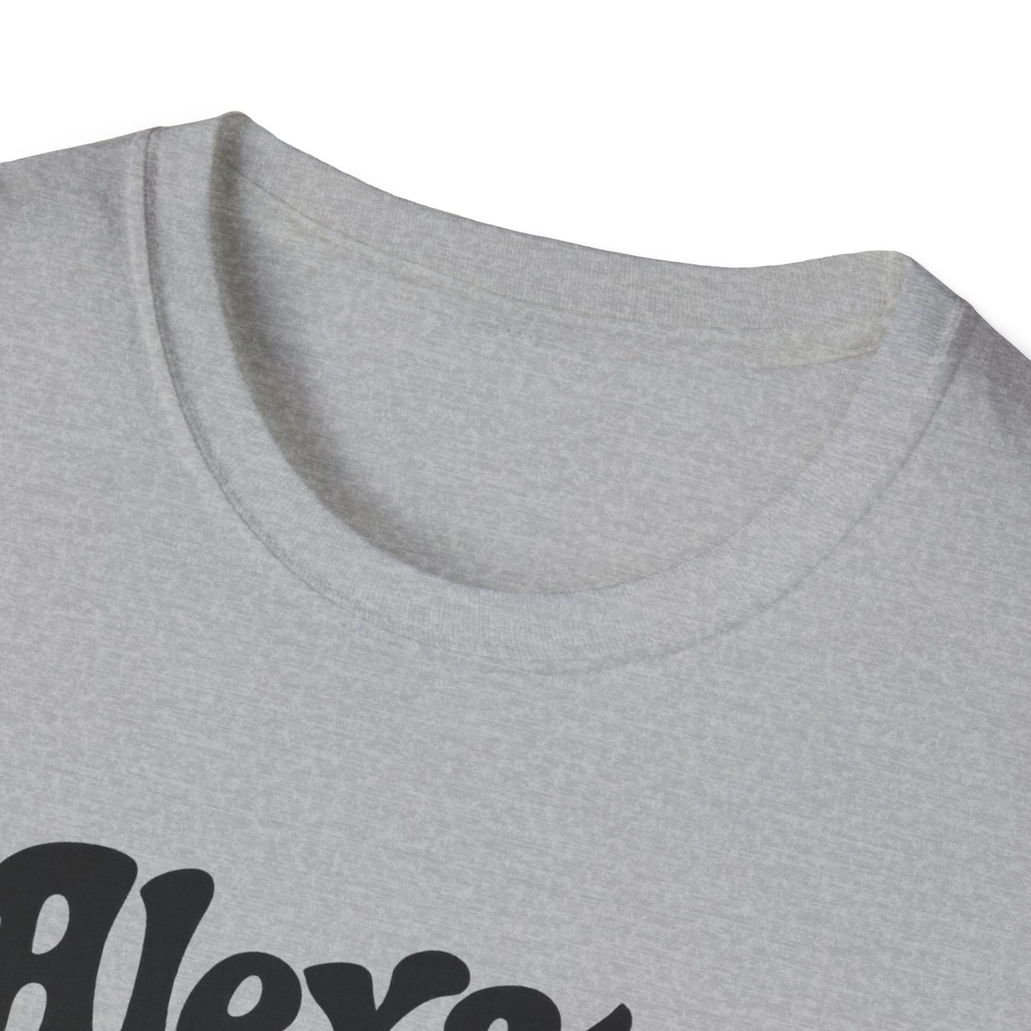 Alexa Stop - Retro Groovy Graphic Tee