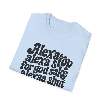 Alexa Stop - Retro Groovy Graphic Tee
