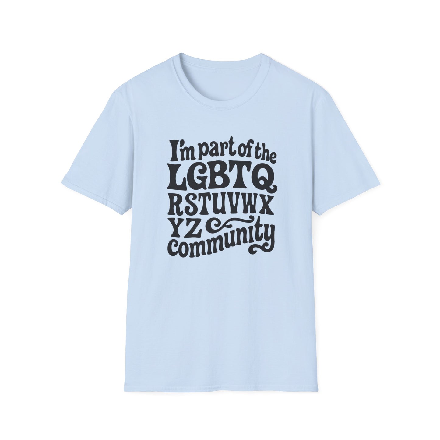 Alphabet Soup - Retro Groovy Graphic Tee