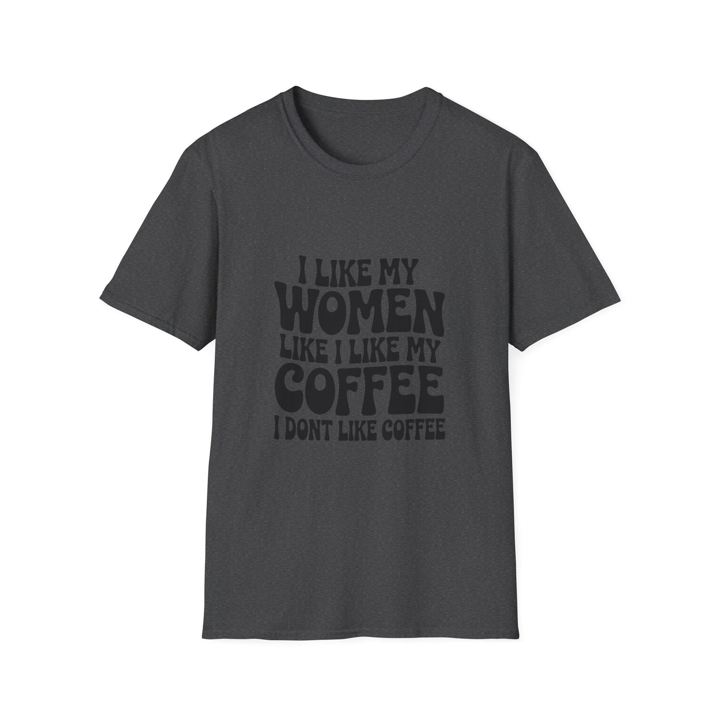 I Like My Women Like I Like My Coffee - Retro Groovy Graphic Tee