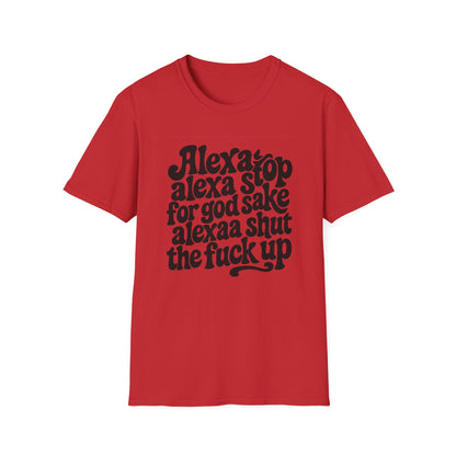 Alexa Stop - Retro Groovy Graphic Tee