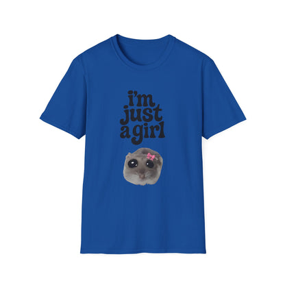 I'm Just a Girl - Retro Groovy Graphic Tee