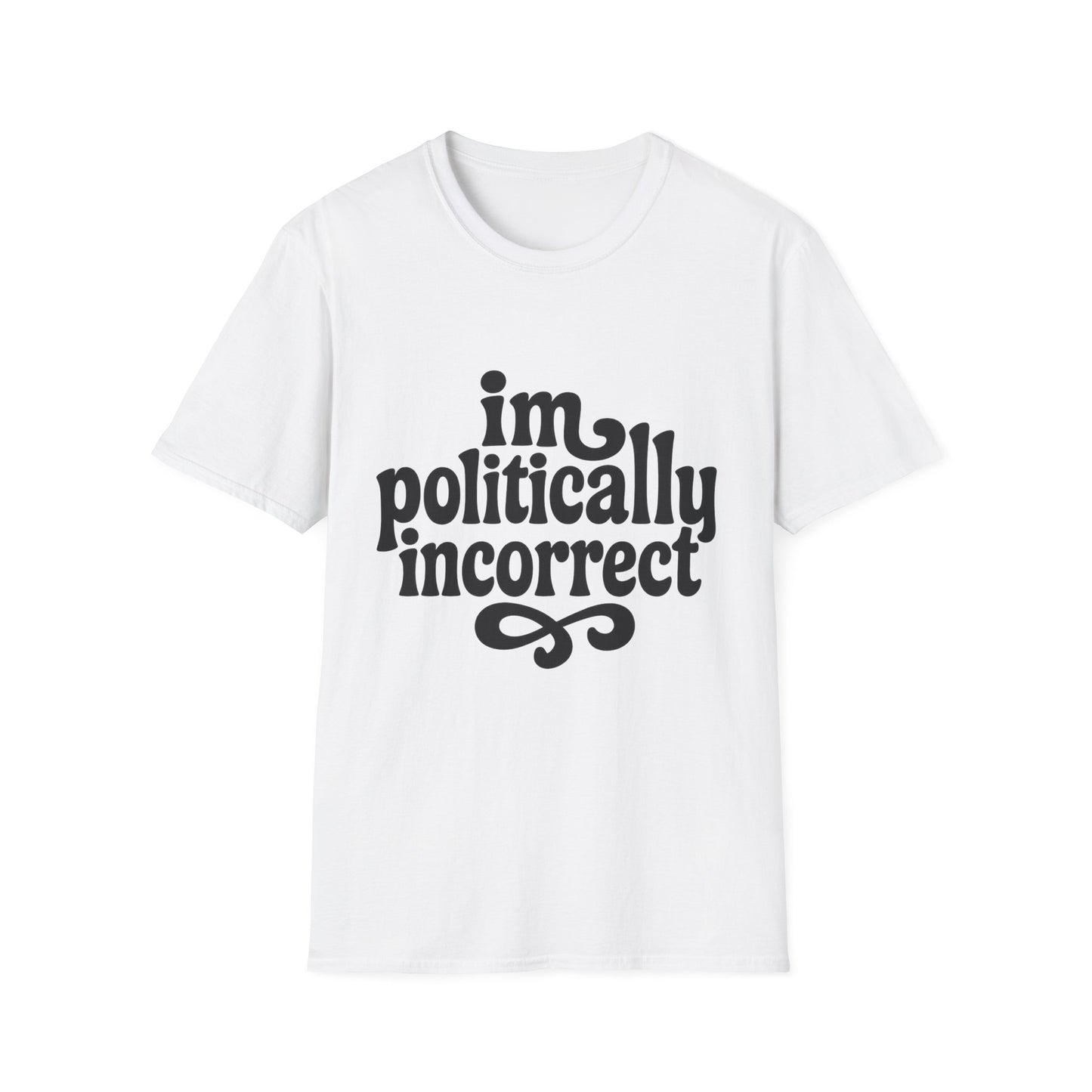 Politically Incorrect - Retro Groovy Graphic Tee