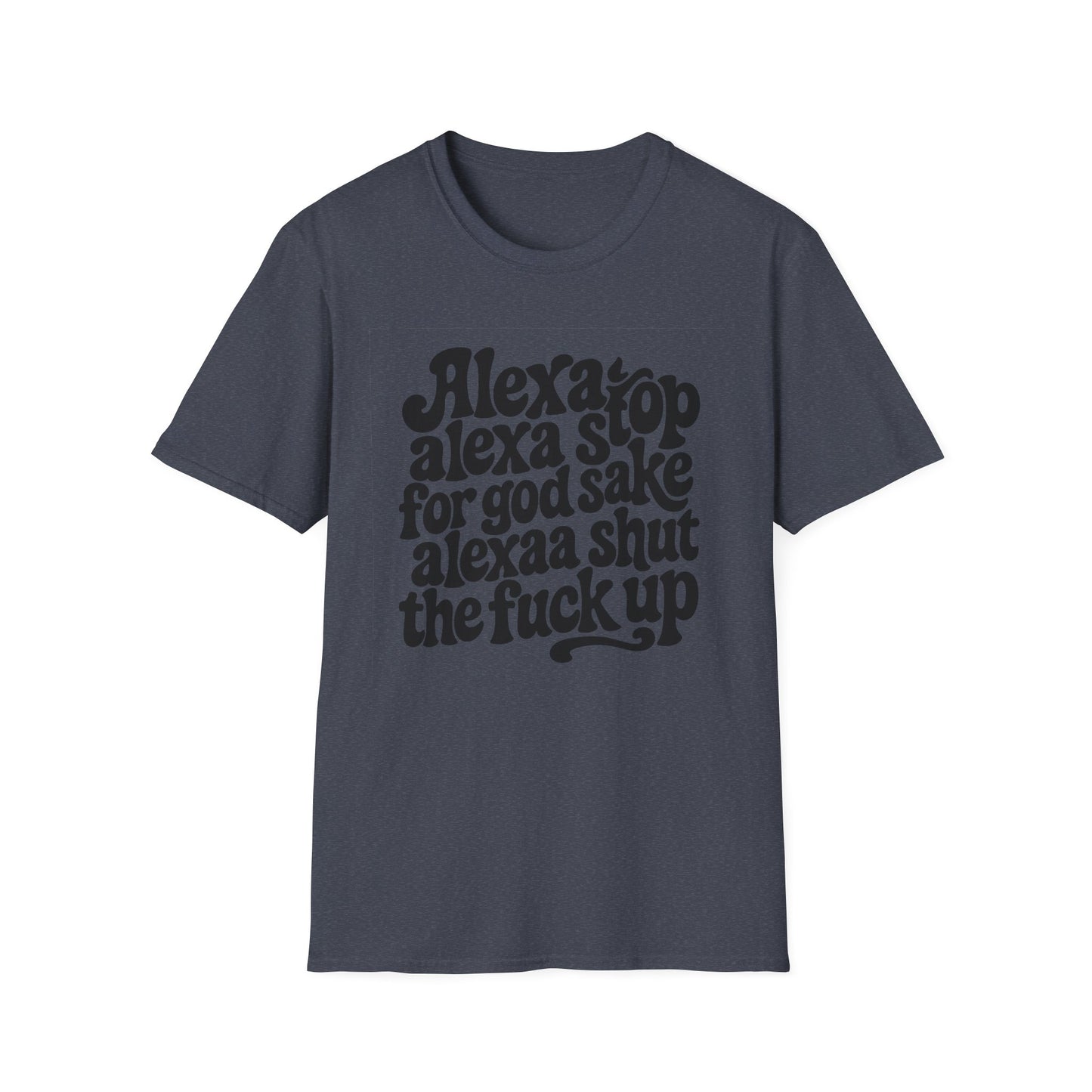 Alexa Stop - Retro Groovy Graphic Tee