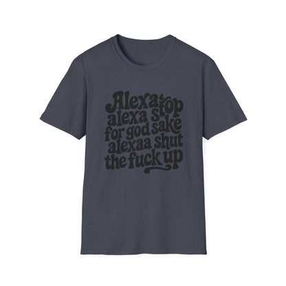 Alexa Stop - Retro Groovy Graphic Tee