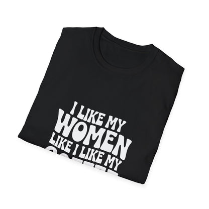I Like My Women Like I Like My Coffee - Retro Groovy Graphic Tee