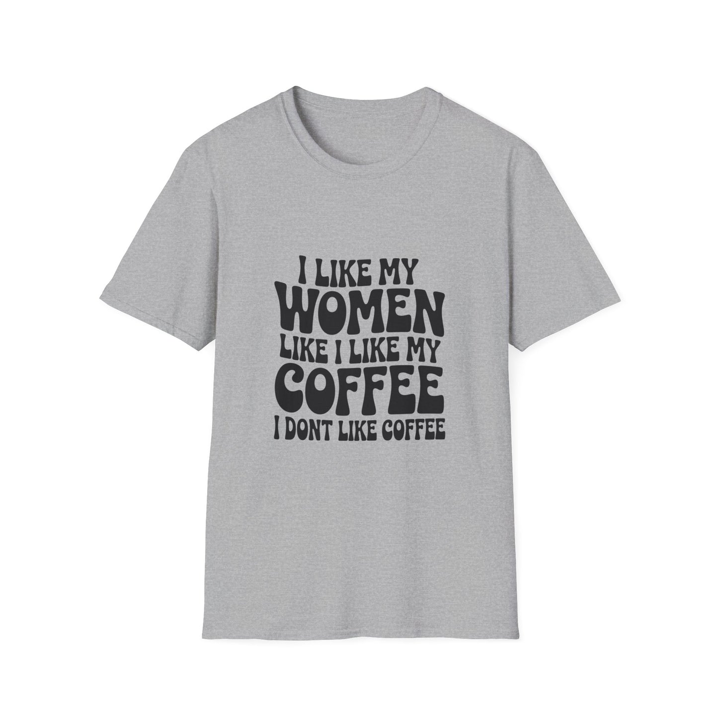 I Like My Women Like I Like My Coffee - Retro Groovy Graphic Tee