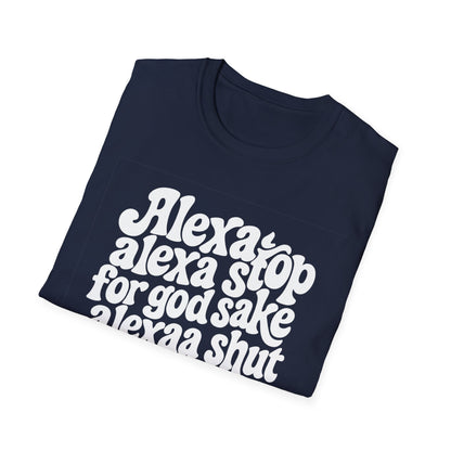 Alexa Stop - Retro Groovy Graphic Tee