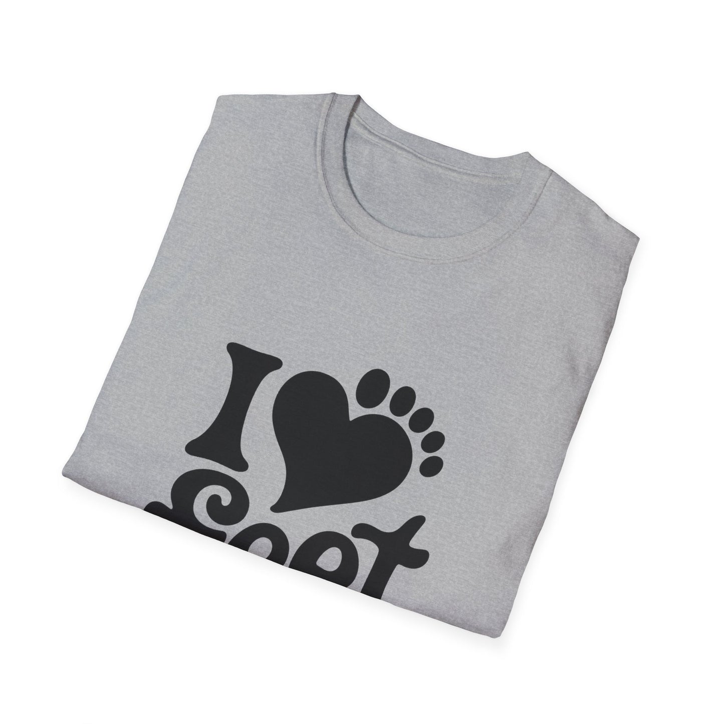 I <3 Feet - Retro Groovy Graphic Tee