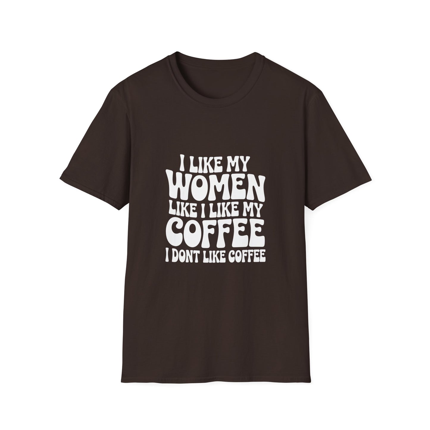 I Like My Women Like I Like My Coffee - Retro Groovy Graphic Tee