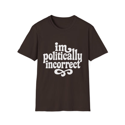 Politically Incorrect - Retro Groovy Graphic Tee