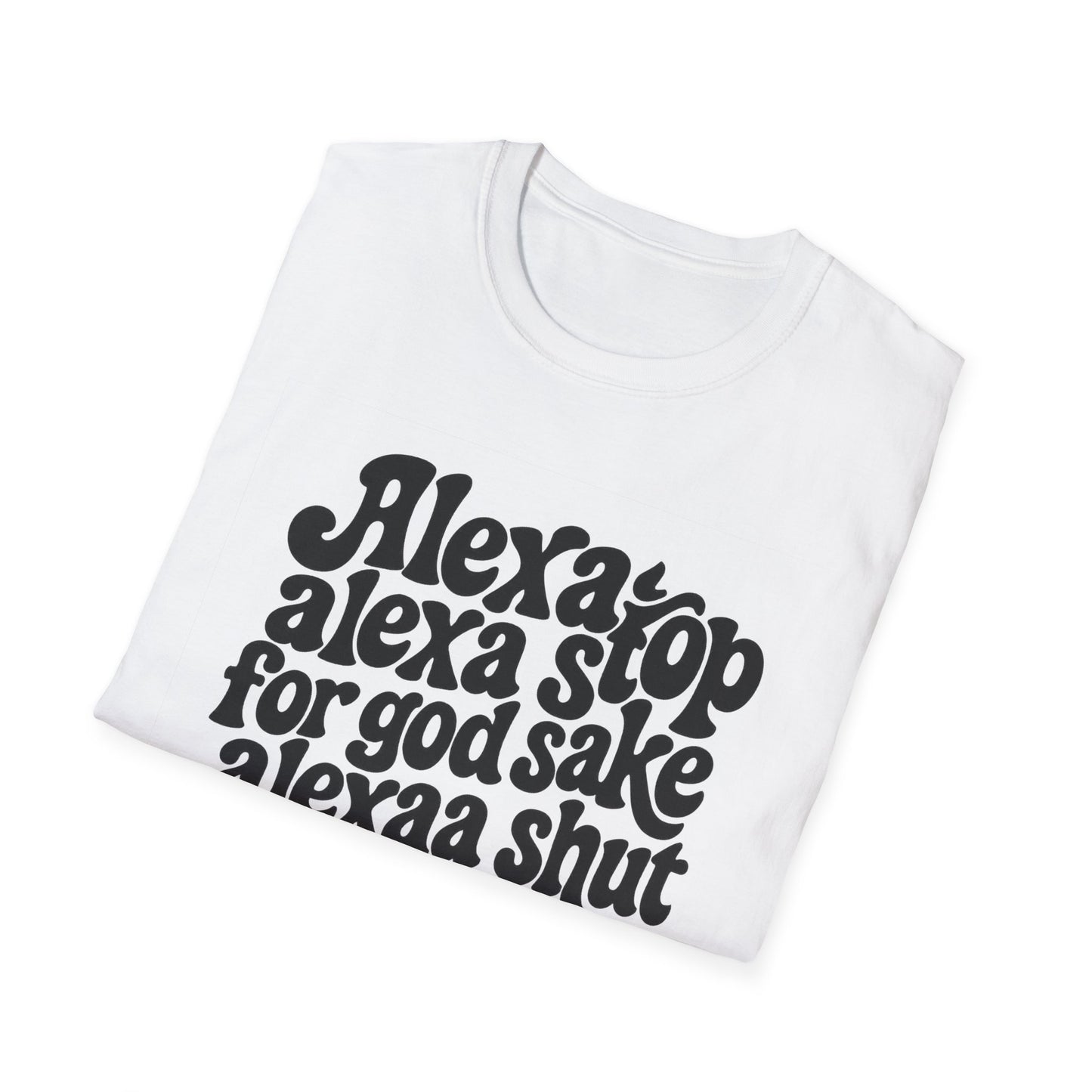 Alexa Stop - Retro Groovy Graphic Tee