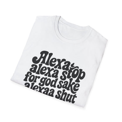 Alexa Stop - Retro Groovy Graphic Tee