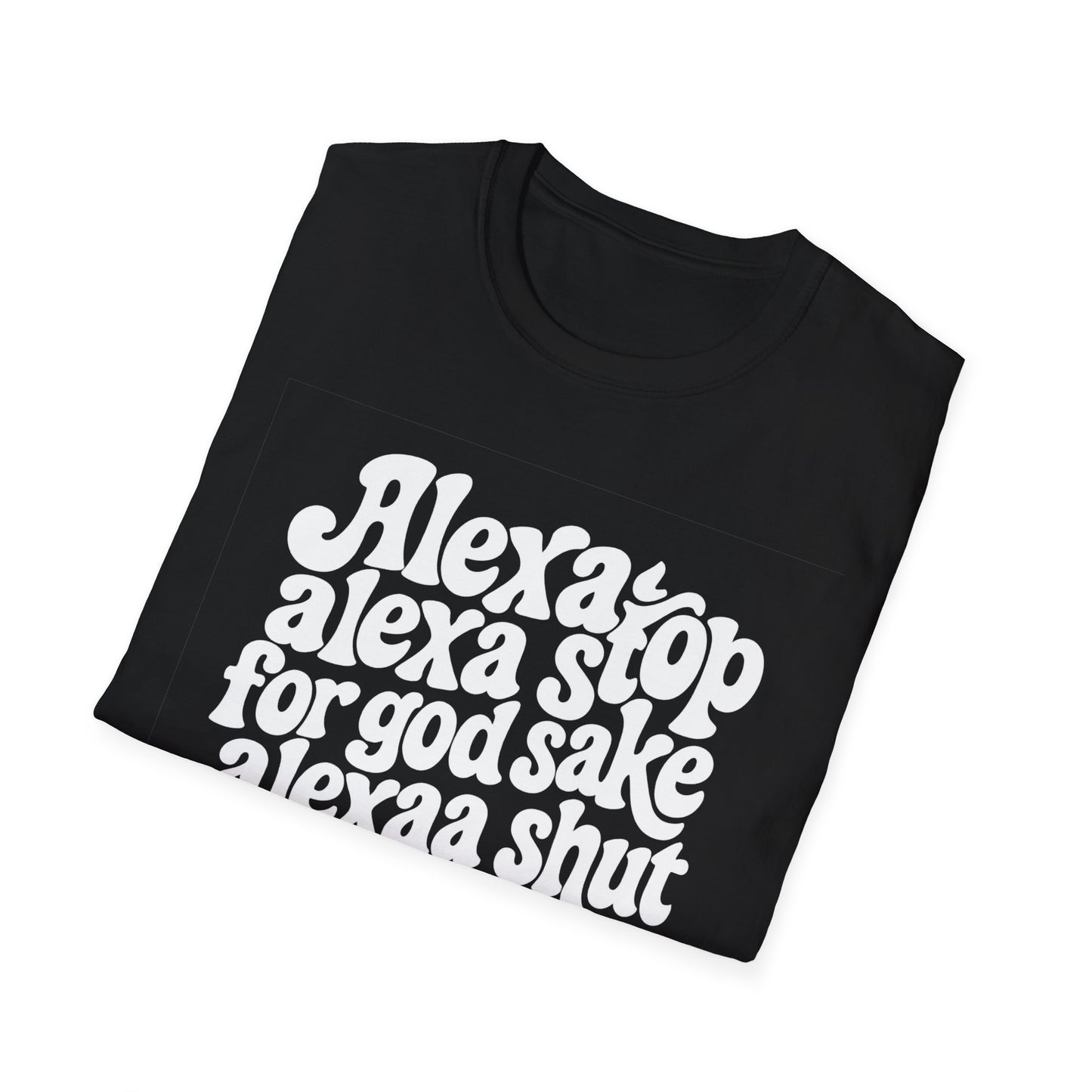 Alexa Stop - Retro Groovy Graphic Tee