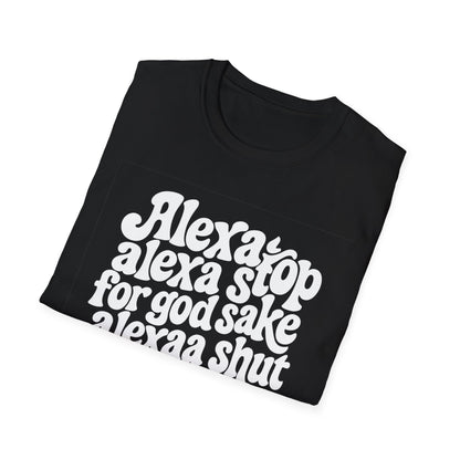 Alexa Stop - Retro Groovy Graphic Tee