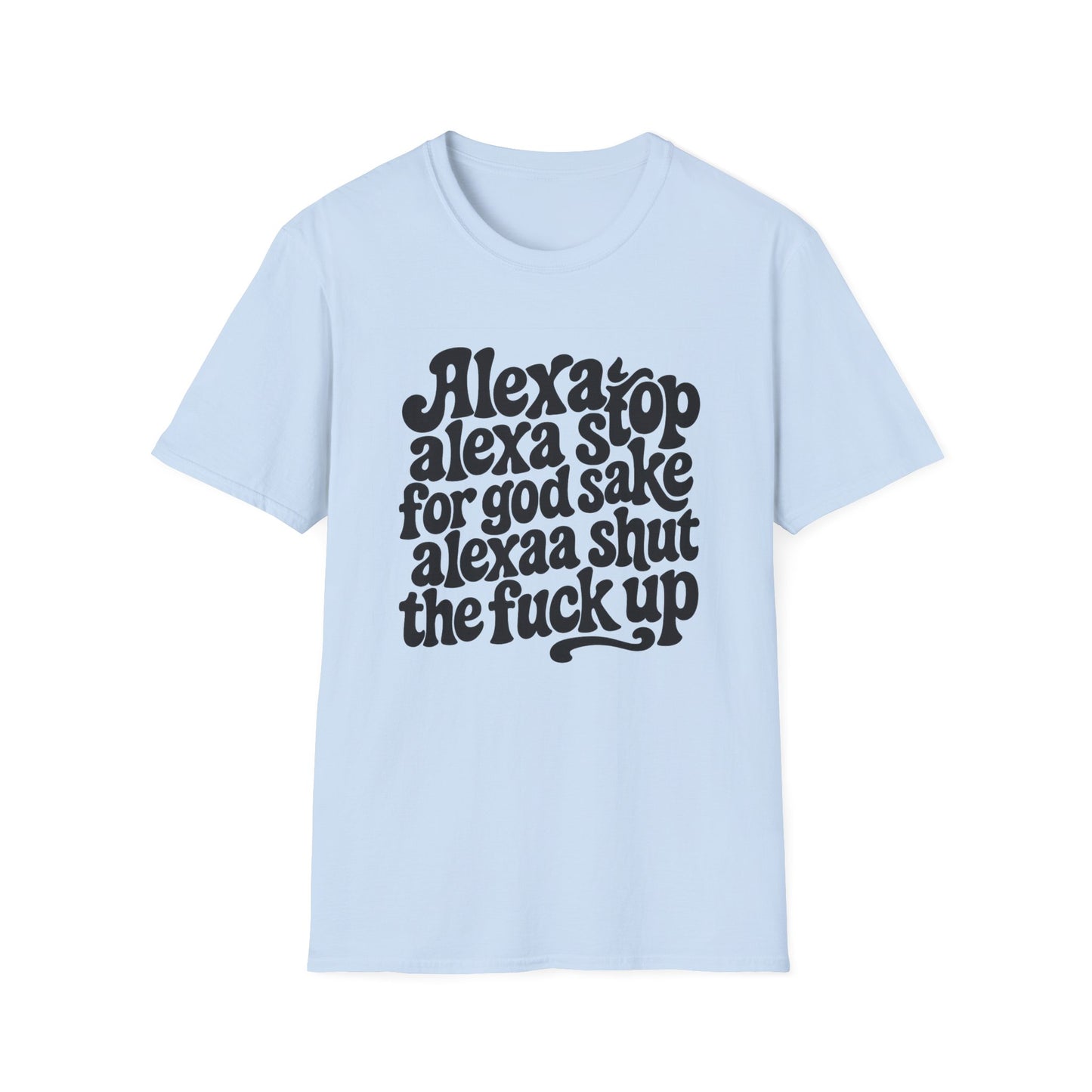 Alexa Stop - Retro Groovy Graphic Tee