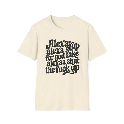 Alexa Stop - Retro Groovy Graphic Tee
