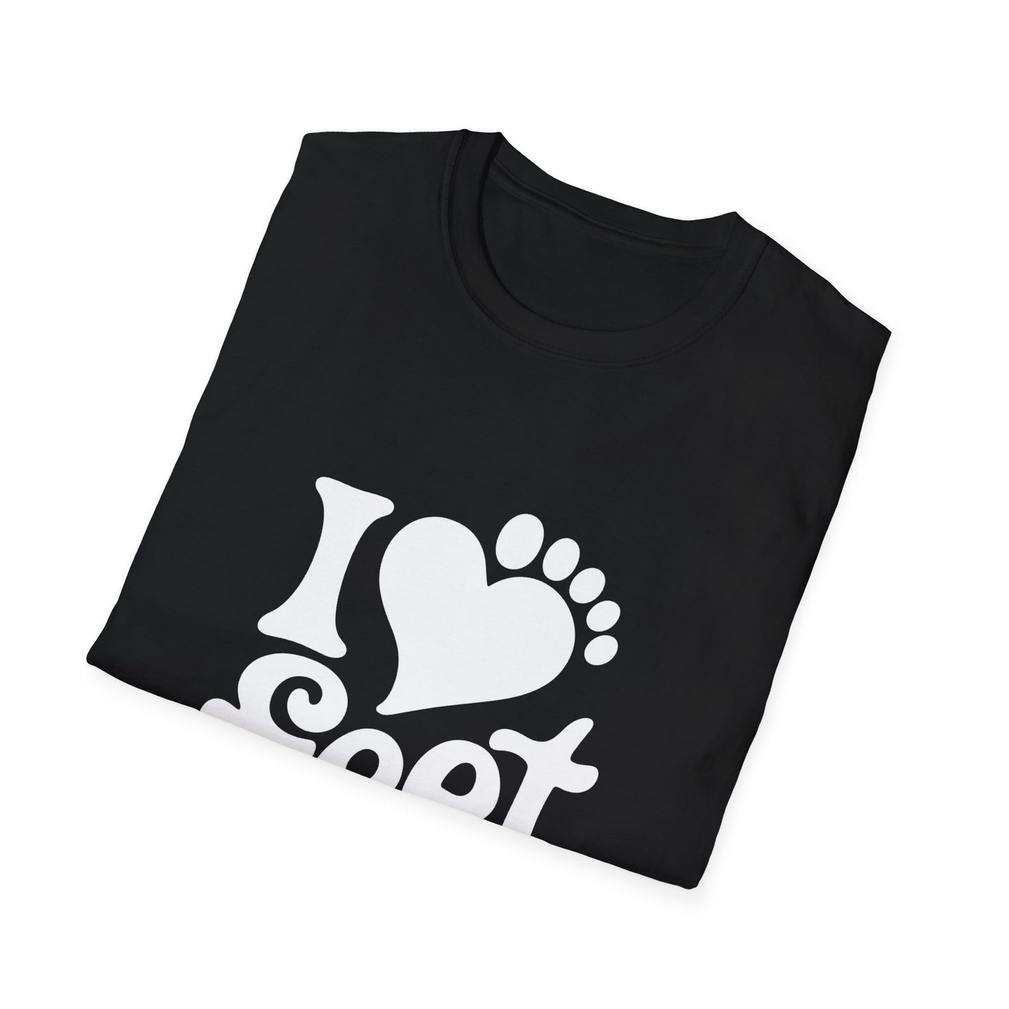 I <3 Feet - Retro Groovy Graphic Tee