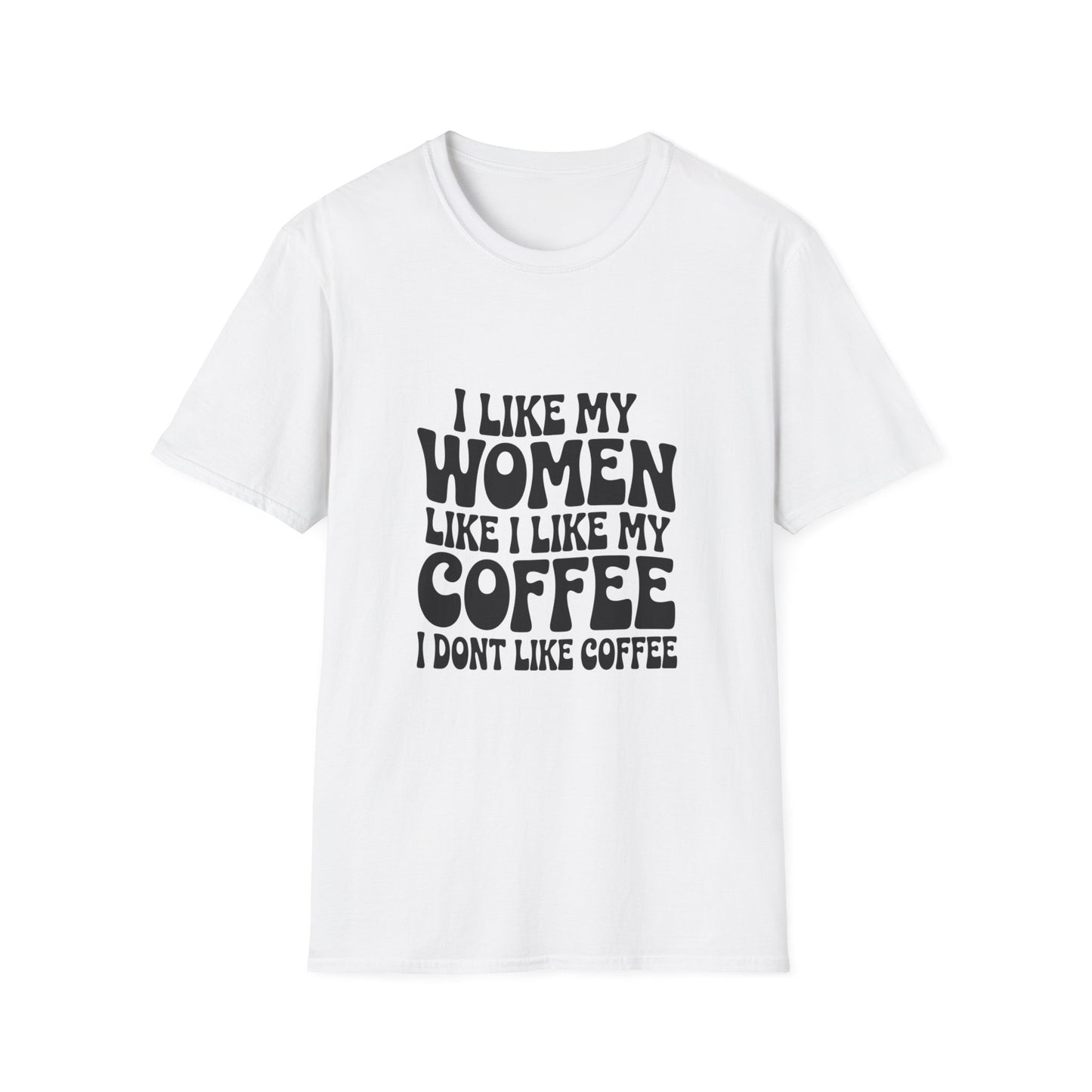I Like My Women Like I Like My Coffee - Retro Groovy Graphic Tee