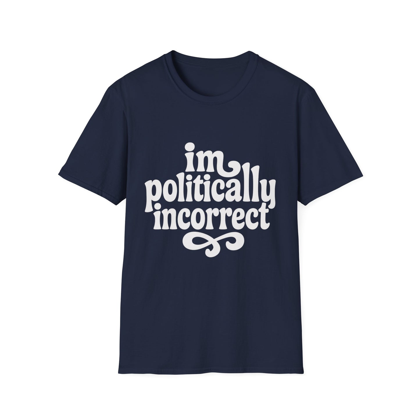 Politically Incorrect - Retro Groovy Graphic Tee