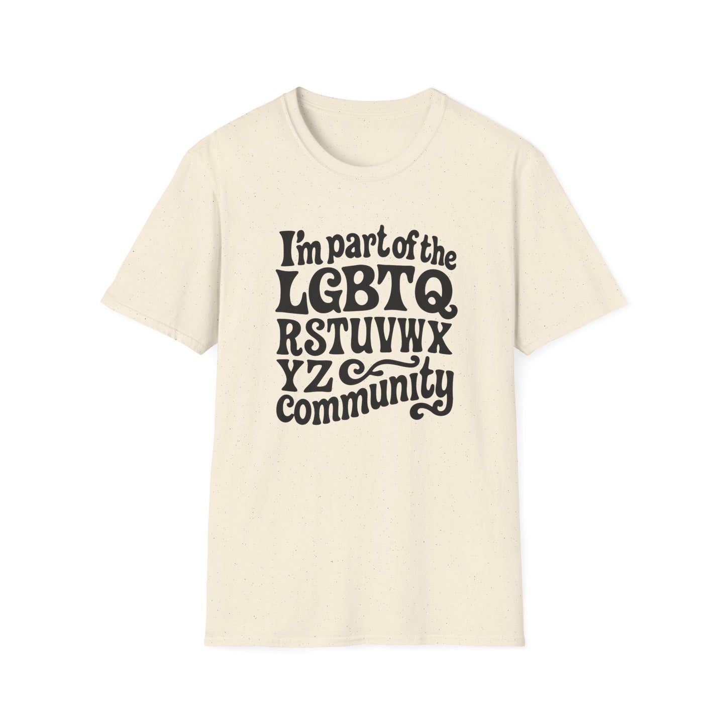 Alphabet Soup - Retro Groovy Graphic Tee