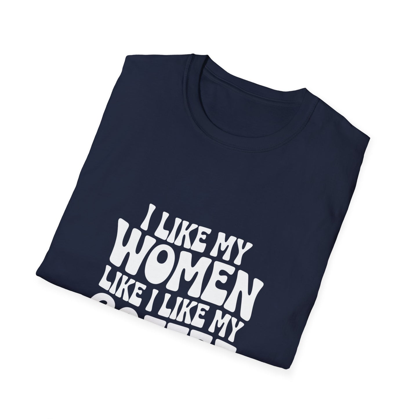 I Like My Women Like I Like My Coffee - Retro Groovy Graphic Tee