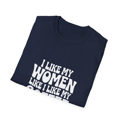 I Like My Women Like I Like My Coffee - Retro Groovy Graphic Tee
