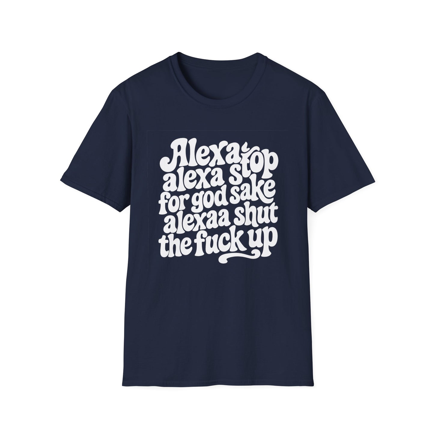 Alexa Stop - Retro Groovy Graphic Tee