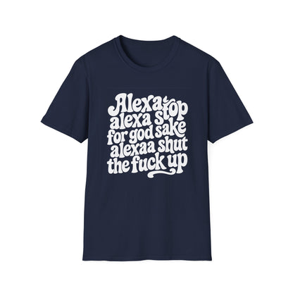 Alexa Stop - Retro Groovy Graphic Tee